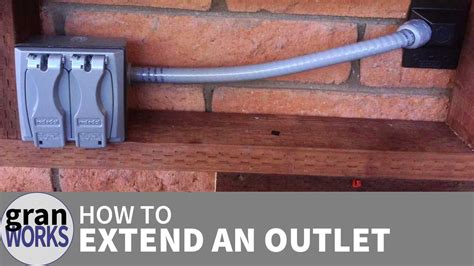 how to install metal electrical box extender|exterior electrical outlet box extender.